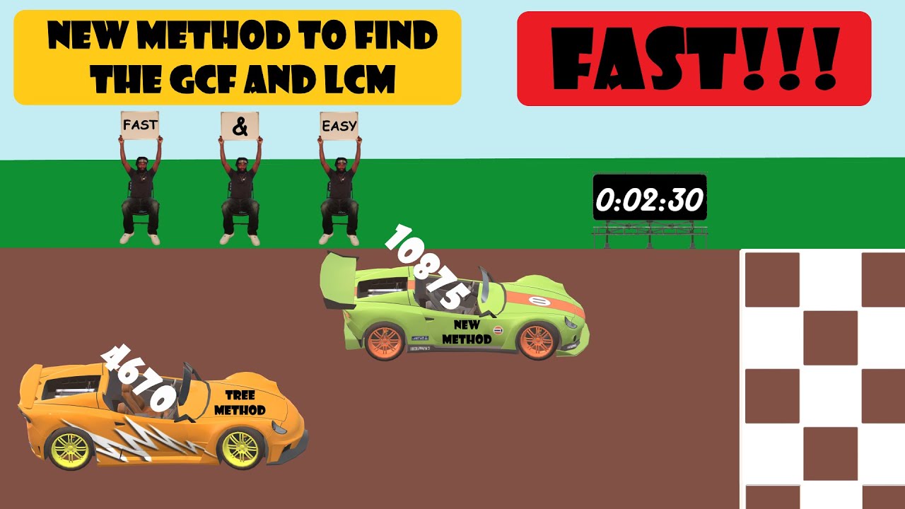 Finding The Least Common Multiple And Greatest Common Factor Of Large