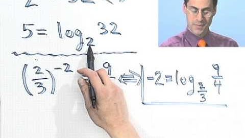 Converting between Exponential and Logarithmic Functions, Part 3
