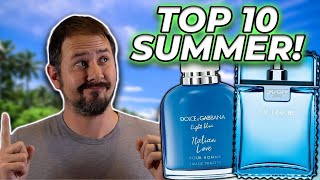 Top 10 SUMMER Designer Fragrances For 2023 - Best Men's Summer Fragrances