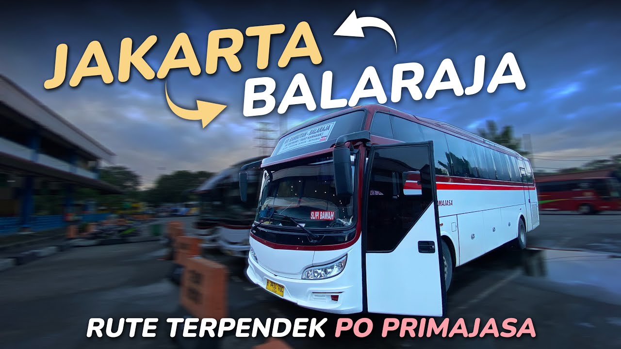 TARIFNYA GA SAMPE 30-RIBU, Bus AKAP Rute Paling Pendek | Trip Jakarta - Balaraja Naik Primajasa