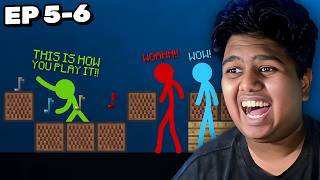 This NOTE BLOCK SONG Was INSANE… | Animation VS Minecraft Episode 5-6 REACTION