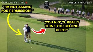 Racist Golfer Tries to Kick Out Black Champion — Instant Karma Destroys Him!