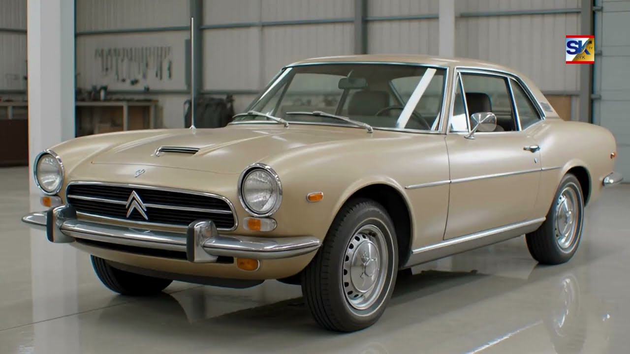 ASMR Car Restoration l Champagne Gold Citroën SM 1972 | From Abandoned to Factory-Perfect