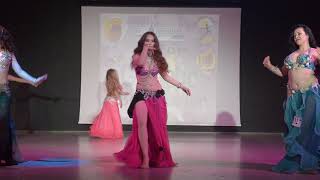 Орел Мария  импровизация межансе Вице мисс belly dance Европа 2018 УАВСТ