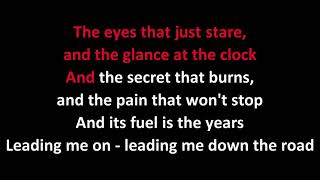 Robert Plant - Big Log KARAOKE