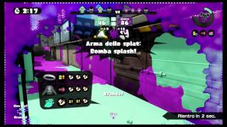 Splatoon S+ Dynamo Roller (ダイナモローラー) gameplay part 10 - Splat Zones
