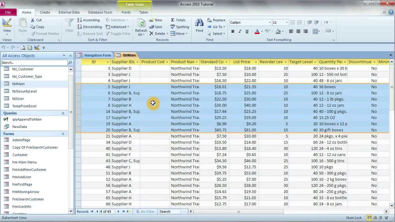 how-to-append-data-from-excel-to-access-using-vba-ms-acces-youtube