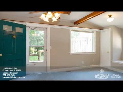 148 McHenry Ave, Crystal Lake, IL home video tour