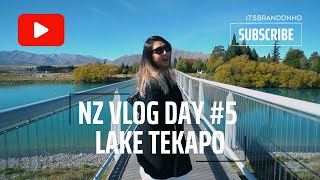 NEW ZEALAND VLOG DAY#5 l Lake Tekapo 🏞️ + Holiday Park 🚐