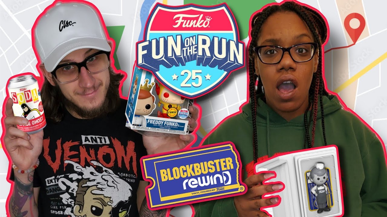 Funko Fun on The Run Bitty Pop Fun on The Run 4-Pack : Toys &  Games