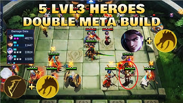 DOUBLE META BUILD - TOP GLOBAL MAGIC CHESS PLAYER | Mobile Legends Bang Bang