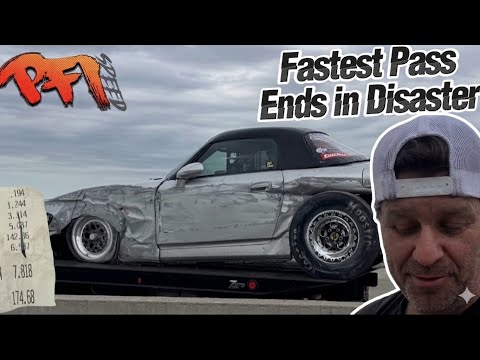 SHO'NUFF's First 7 Second Pass ,Ends in Disaster!  Steven is Ok! 