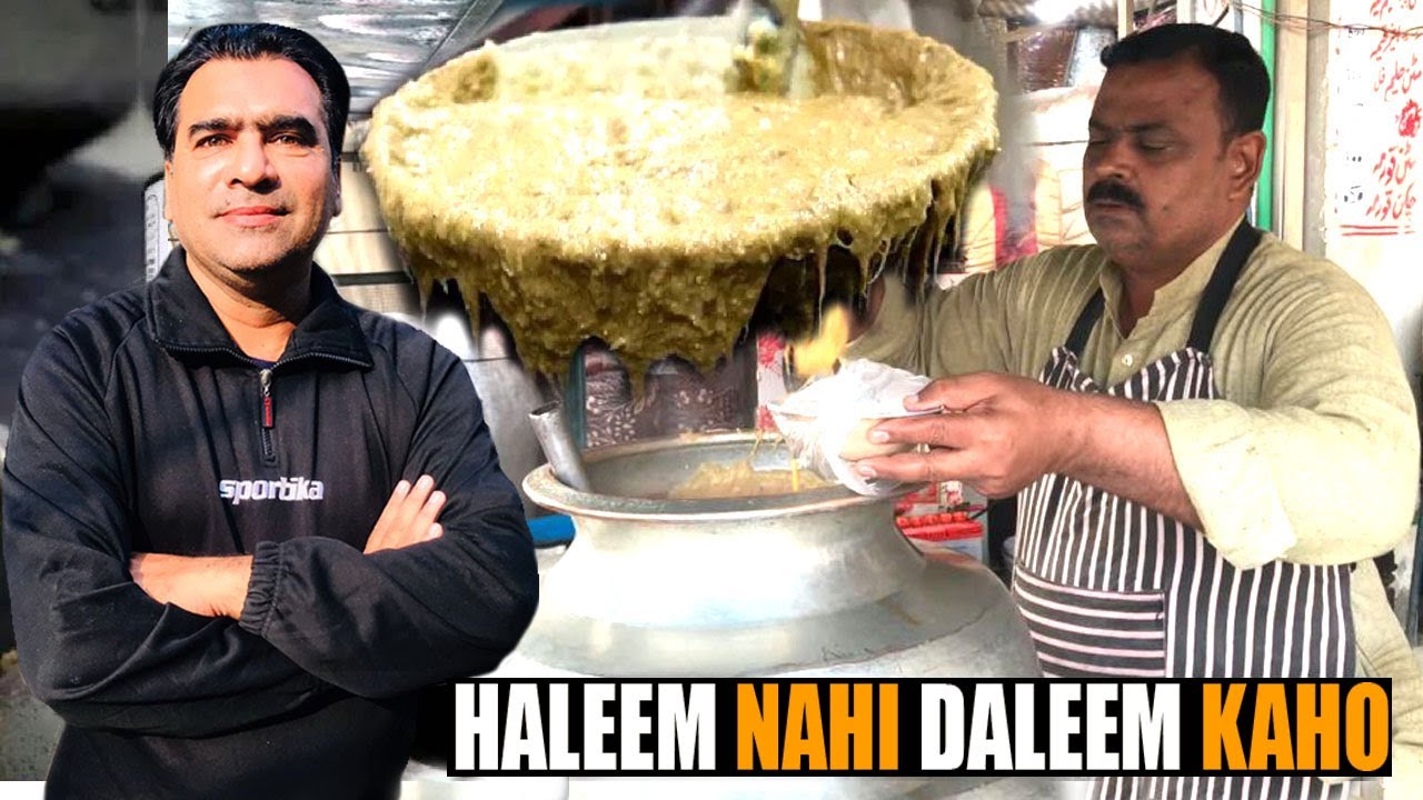 Street Food in Faisalabad | Mazaidar Khalid Daleem | Most Popular Pakistani Street Food