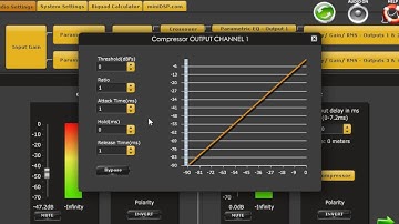 miniDSP 2x4 Advanced plug-in demo