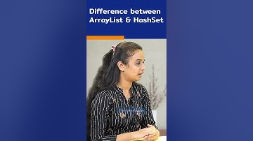 Java Interview Question | Difference Between ArrayList & HashSet
