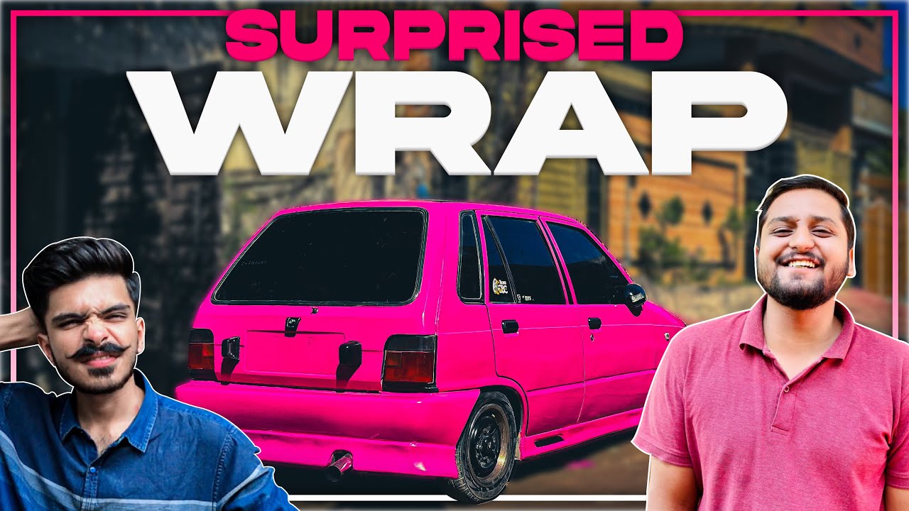 My Friend WRAP my CAR in PINK *GOT PRANKED*