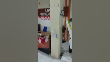 Proses Pemasangan Mesin Antrian Puskesmas