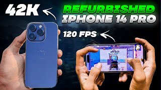 Refurbished iPhone 14 Pro in 2025 😱 Only ₹42,000 | 120FPS Gaming Test & Review