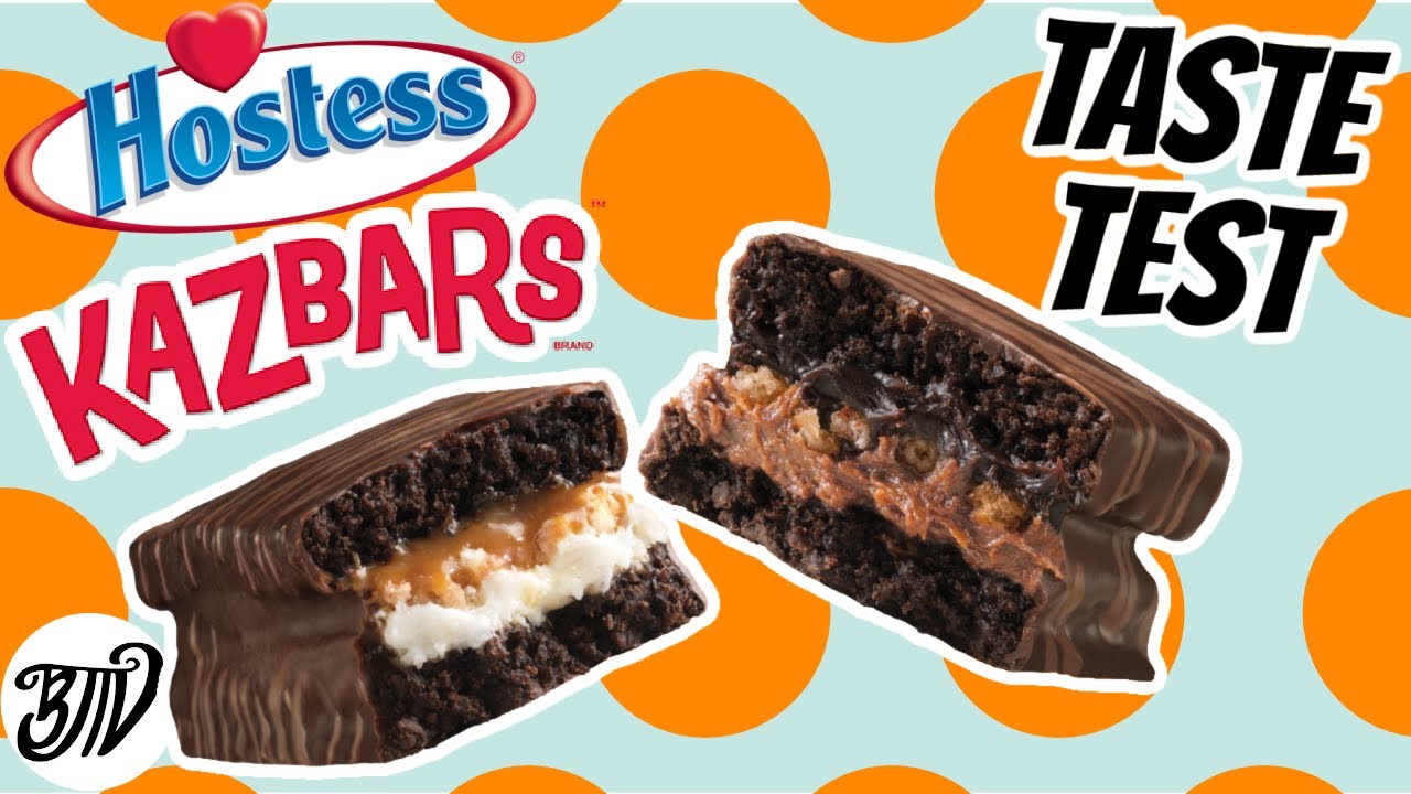 NEW Hostess Kazbars! Taste Test Tuesday YouTube