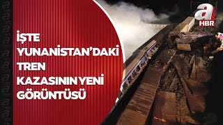 57 Kişi Hayatını Kaybetmişti Yunanistandaki Tren Kazasının Yeni Görüntüsü Ortaya Çıktı A Haber