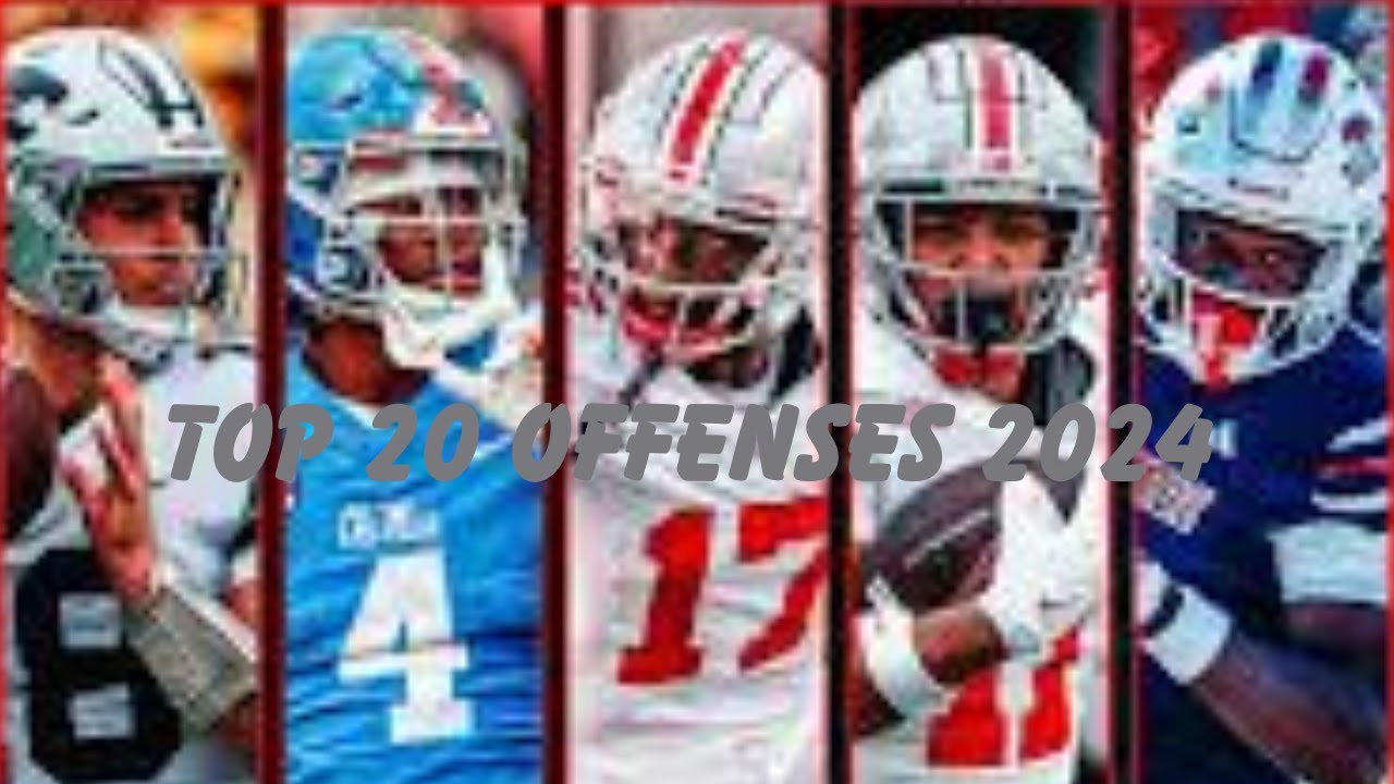 Top 20 Offenses College Football 2024 YouTube Top 20 Offenses College Football 2024 YouTube