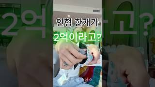 인형 한개가  2억이라고? #라부부 #라부부한정판 #한정판 #labubu