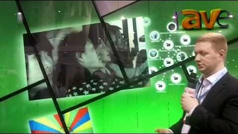 InfoComm 2012: MultiTouch Showcases Its Oblique Wall with 6 Displays