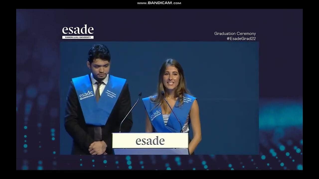 2022 ESADE Graduation Speech MiBA (Masters in Business Analytics) YouTube