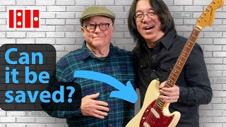 Tomo Fujita's '65 Fender Mustang is in BIG Trouble...