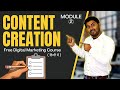 Content Creation | Module 2 | Digital Marketing Course In Hindi