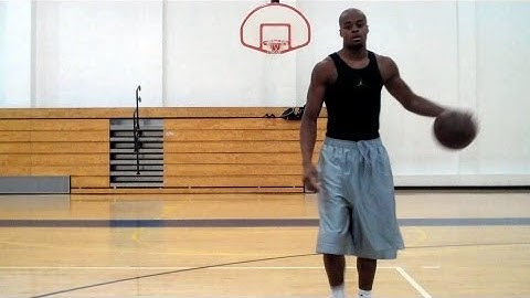 Creating Shots - Back-Thru Dribble, One-Hand-Under Behind-Back Pullup Jumper Pt. 1 | Dre Baldwin