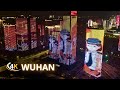 Explorer la ville de wuhan hubei chine  en 4k ultra par drone 60fps wuhan hubei china 4k