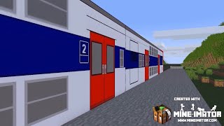 (Minecraft) RER D - Z20500 - Corbeil-Essonnes