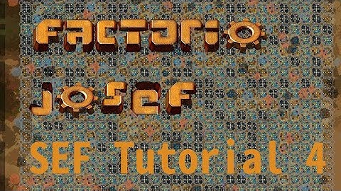 Josef (Self-Expanding Factory): Tutorial 4 - Production, Power & Trains