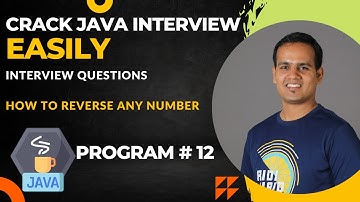 How to Reverse a Number | Java Interview Series | AutomateWithAmit