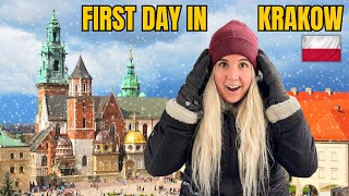 Krakow BLEW US AWAY! (First Day in Krakow, Poland)