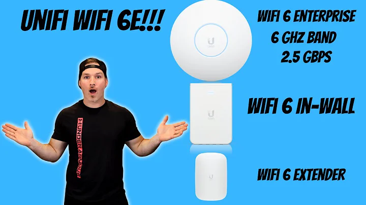 Unifi U6 Enterprise Wifi 6E