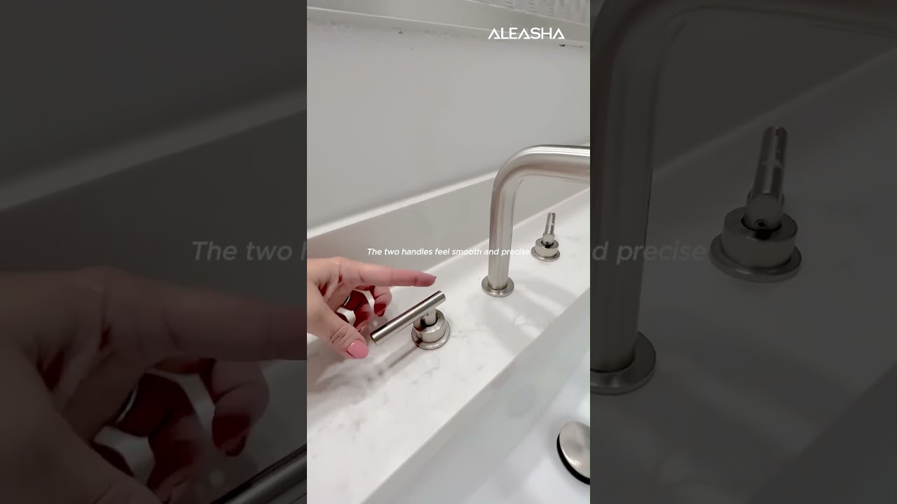 💎 Brushed Nickel Elegance with Spot-Free Tech!