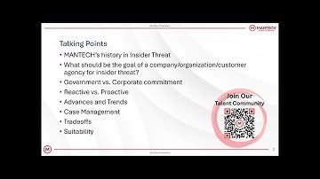 MANTECH in actie: cybermissies, insiderbedreigingen en carrièrepad