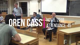 Oren Cass - The Once and Future Worker - Williams College (11/5/18)