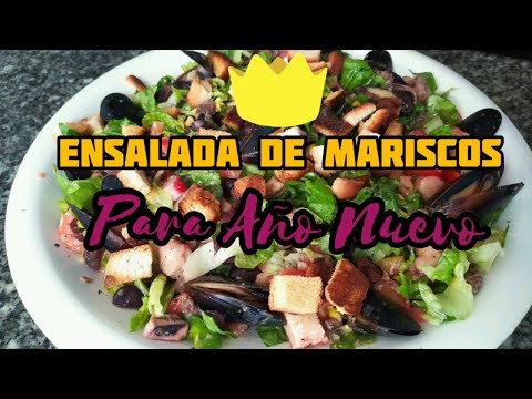 Video: Ensaladas de mariscos originales para el Año Nuevo 2020