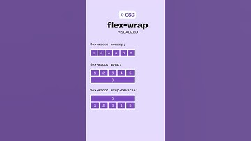 🔁 CSS3 Flex-Wrap Visualized! | Understand Flex Wrap in Seconds 💡🔥 #shorts #shortvideo #video #fyp