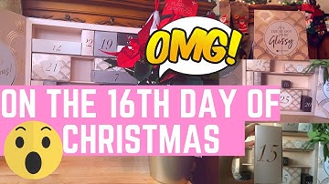 16th day! Opening the Glossybox Advent Calendar