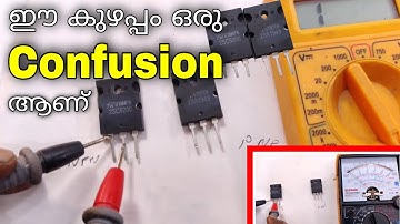 Checking NPN and PNP Transistor using multimeter - confused
