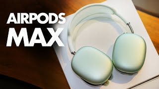 AIRPODS MAX green - Unboxing