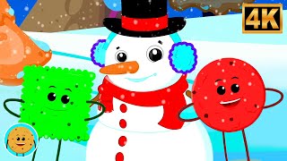christmas snowman fun holiday song cartoon rhyme kids