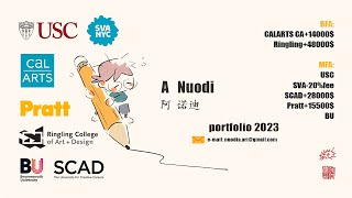 Animation Portfolio_Nuodi A_school application 2023Fall