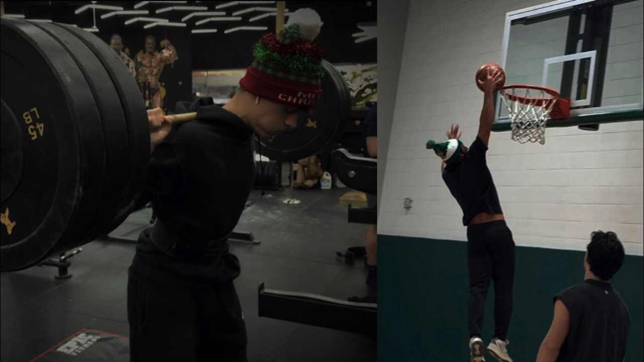 LEG day (we did one workout)