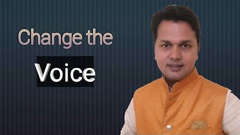 Change the voice part 1