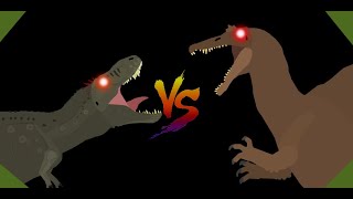 DBP Episode 1: Tyrannosaurus Rex Vs Spinosaurus Remake